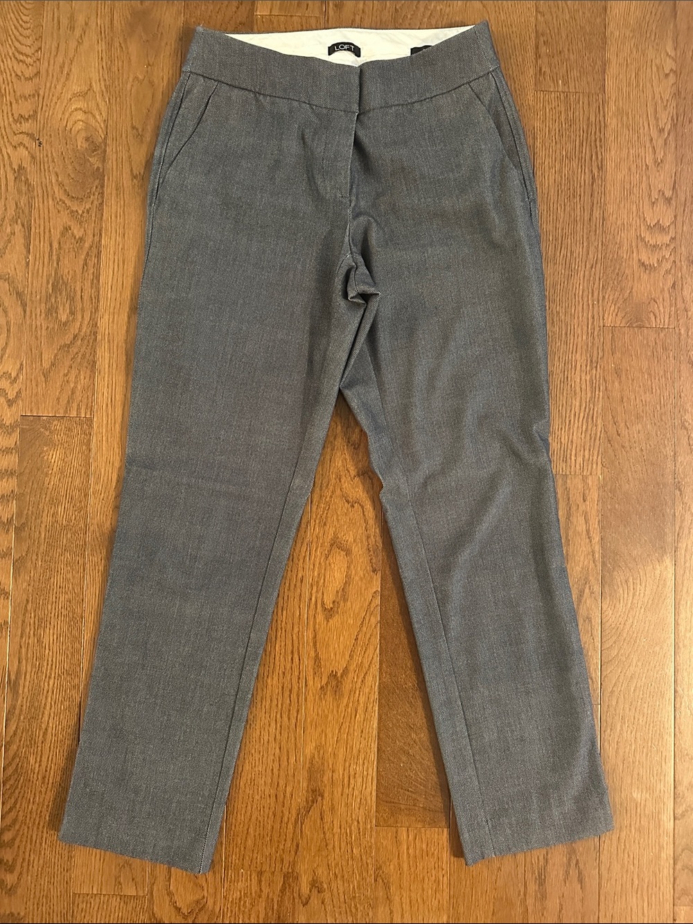 LOFT Women’s Light Gray Tailored Dress Pants
